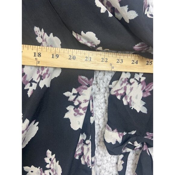 Indulge in Style floral blouse off the shoulders 3/4 sleeve flowy women's SZ 2XL - Picture 4 of 7